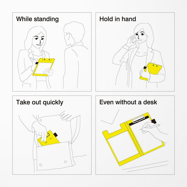 Laconic A5 Fieldpad Clip Folio