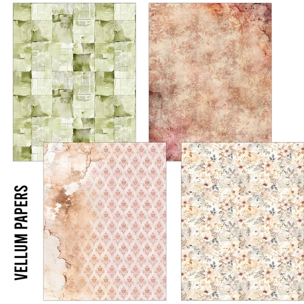 Lost in Time Mixed A5 Tissue & Vellum Craftmix
