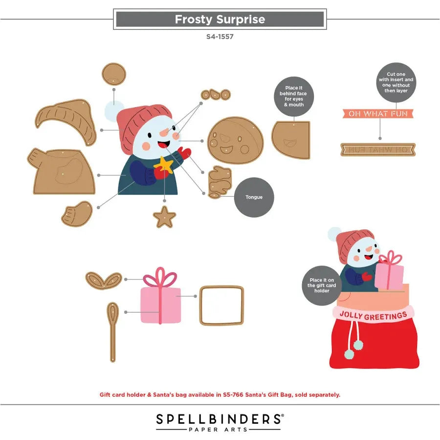 Frosty Surprise Etched Dies | Oh What Fun!