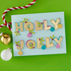 Classic Mouse Holiday Wreath Etched Dies