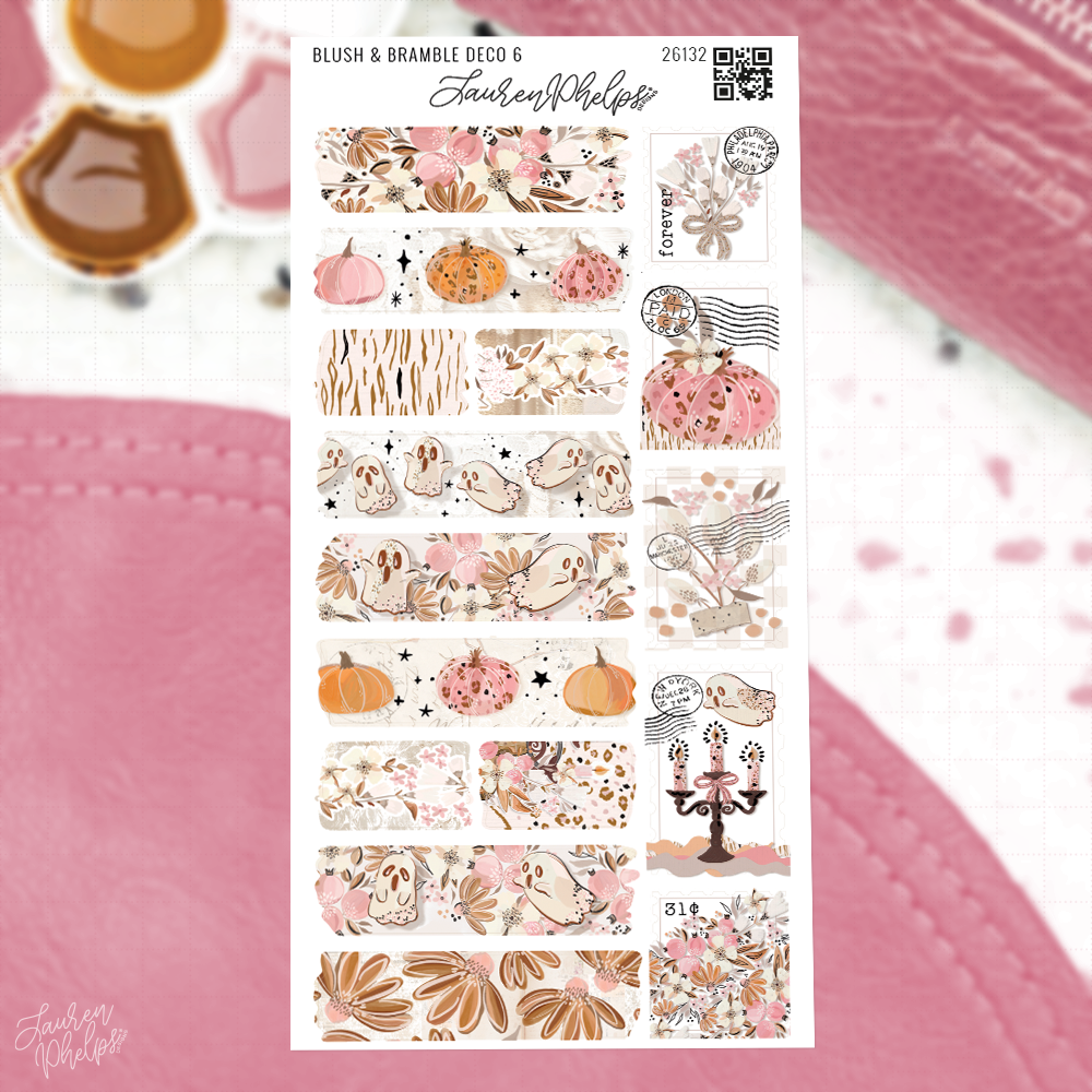 Blush & Bramble Deco 6 Sticker Sheet