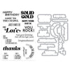Solid Gold Stamp + Cut Set