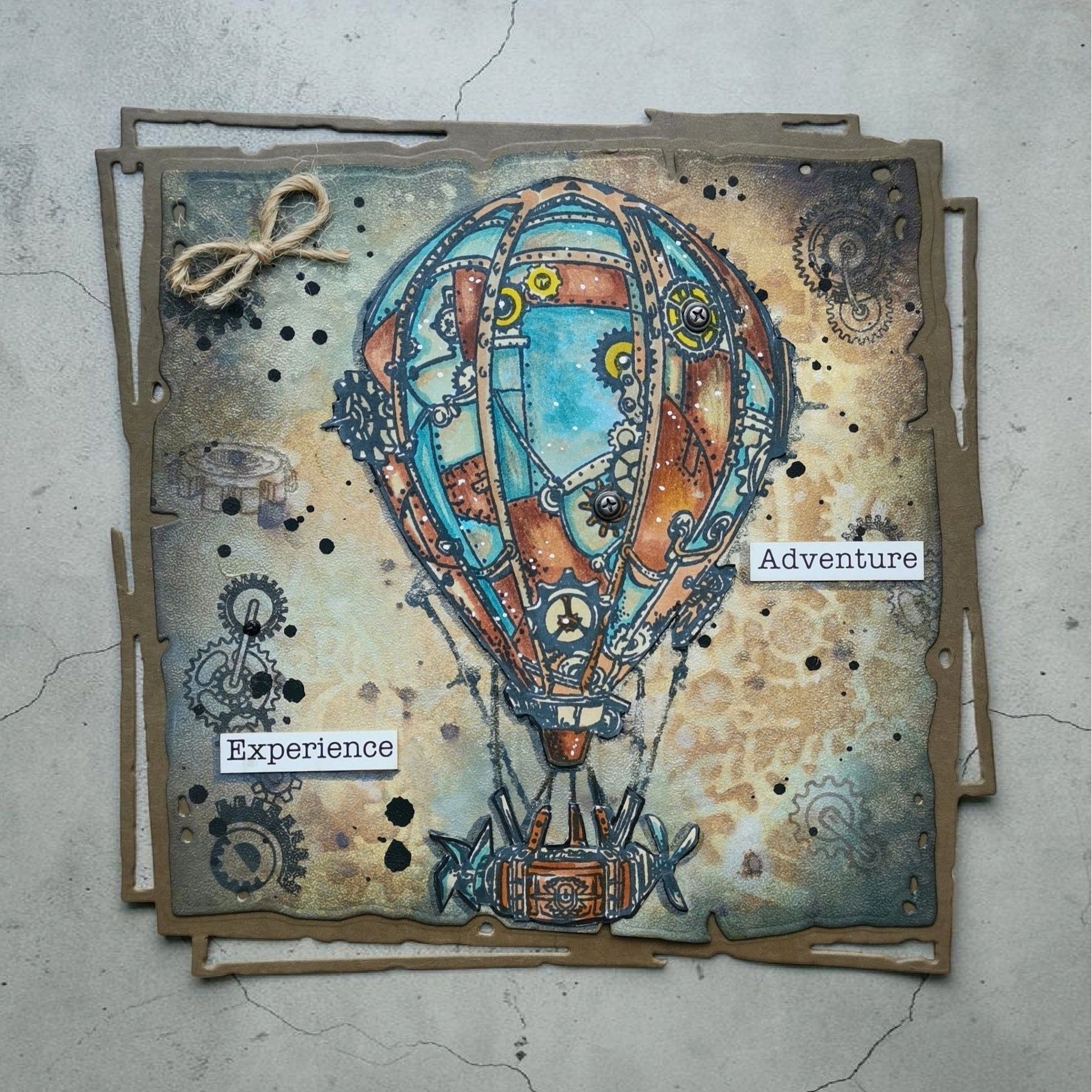 Sky Mechanism A6 Clear Stamp Set No. 1454