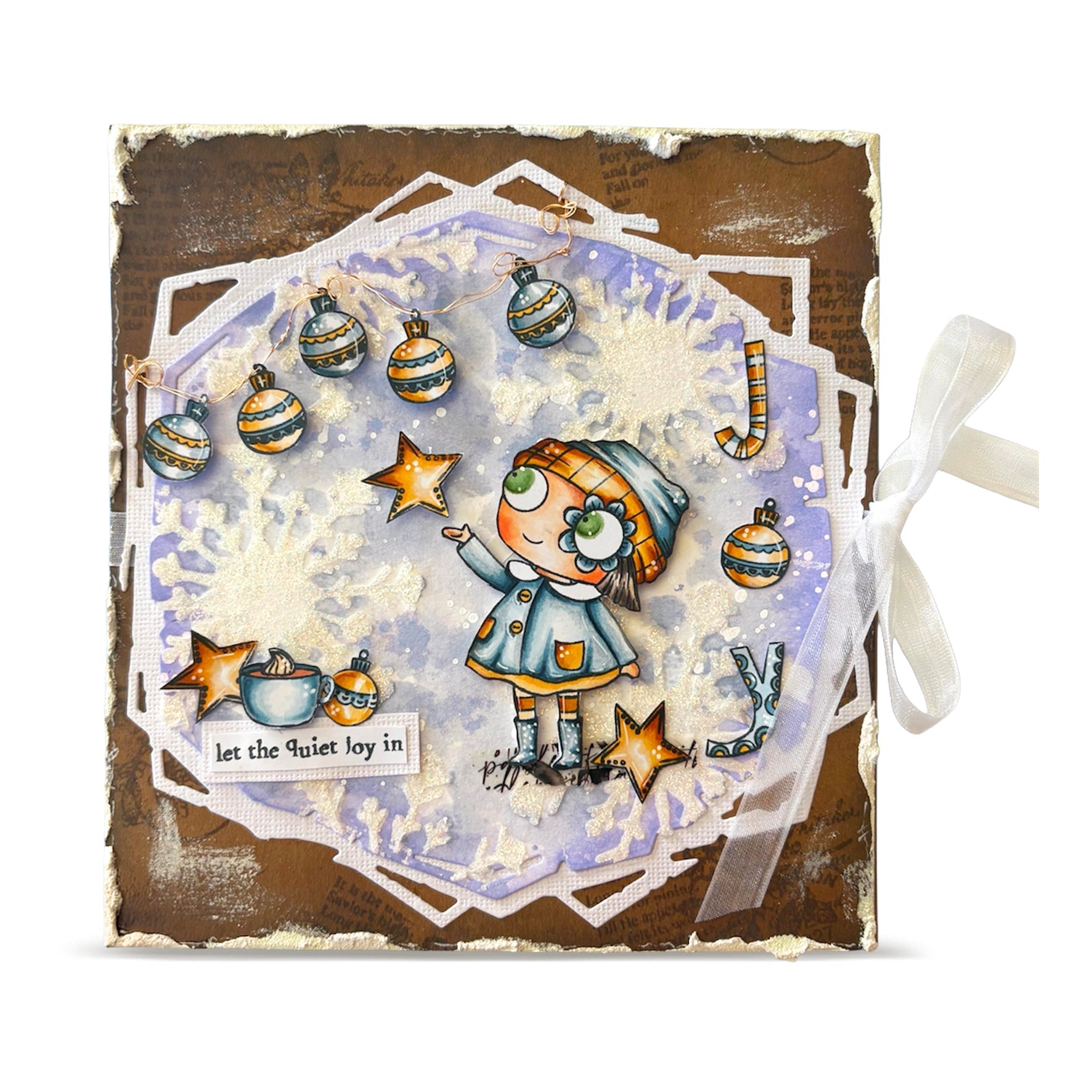 Let Joy In A7 Stamp Set No. 1389