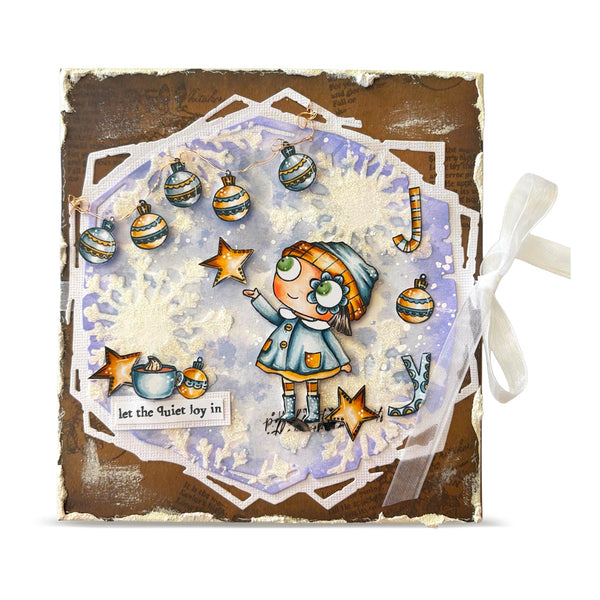 Let Joy In A7 Stamp Set No. 1389