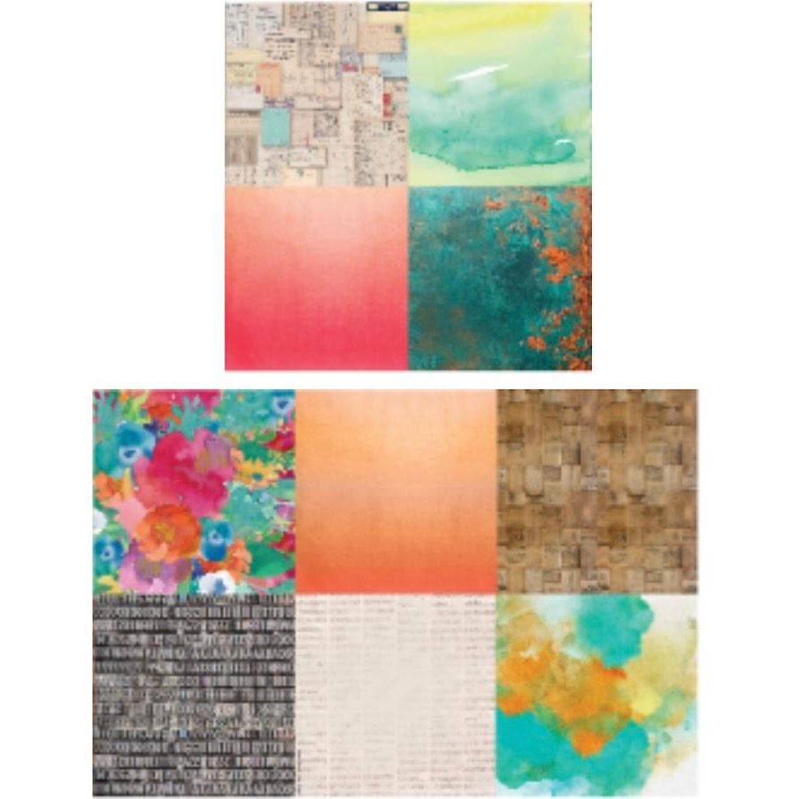 Maker Mania 14 Designer Paper Pack {kit item}