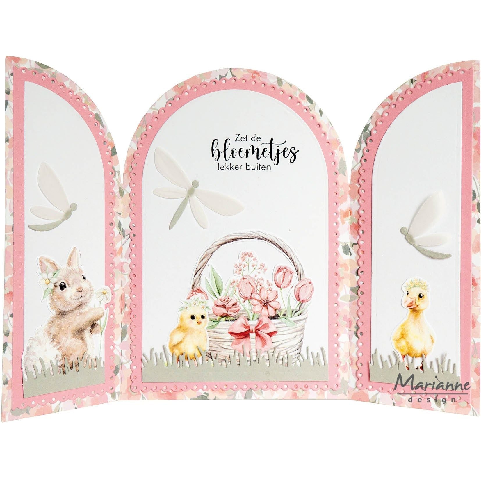 Trifold Card Base Die Set | Creatables