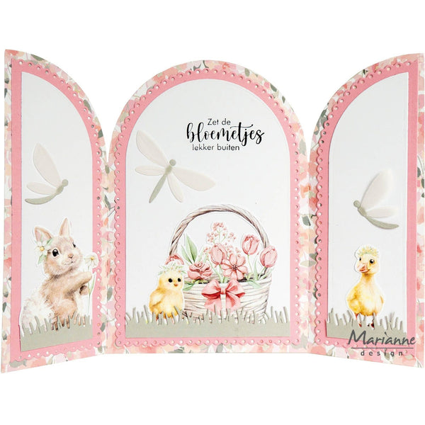 Trifold Card Base Die Set | Creatables