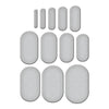 Essential Modern Ovals Etched Dies
