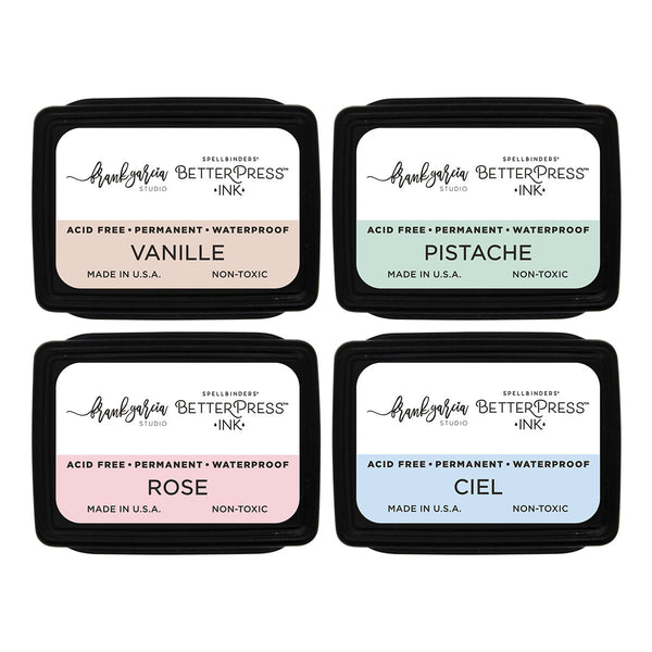 Blushing Macarons BetterPress Ink Mini Set | Frank Garcia