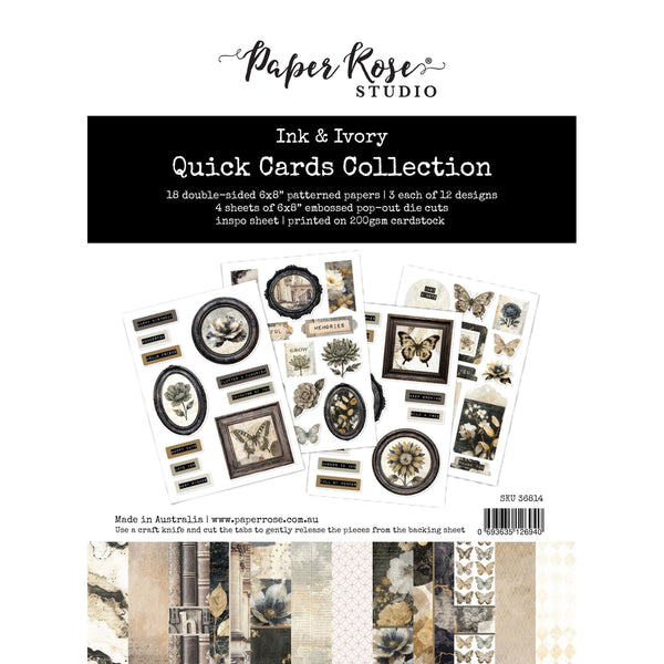 Ink & Ivory 6x8 Quick Card Kit