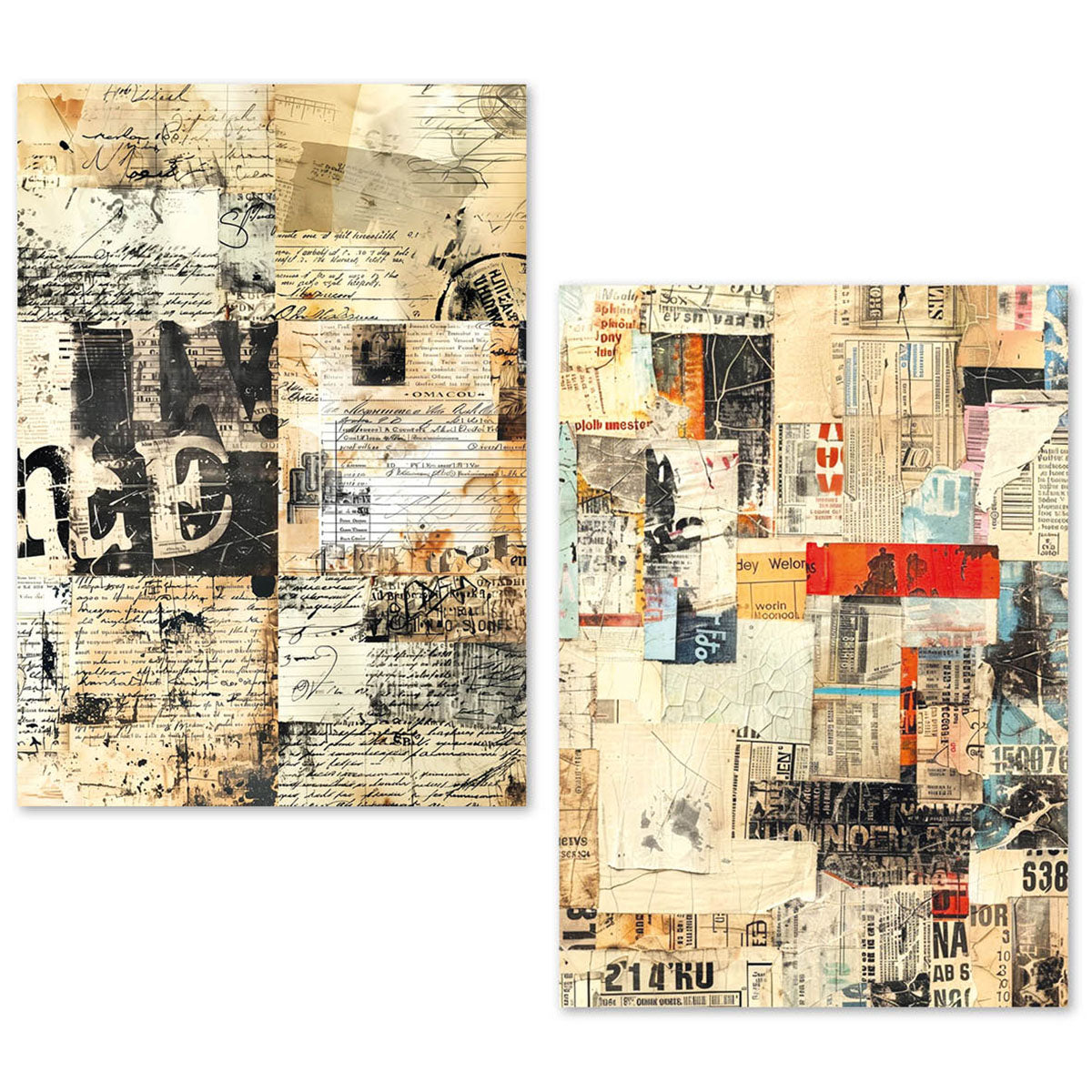 Fragments of Time 24pc A5 Tissue Paper Set