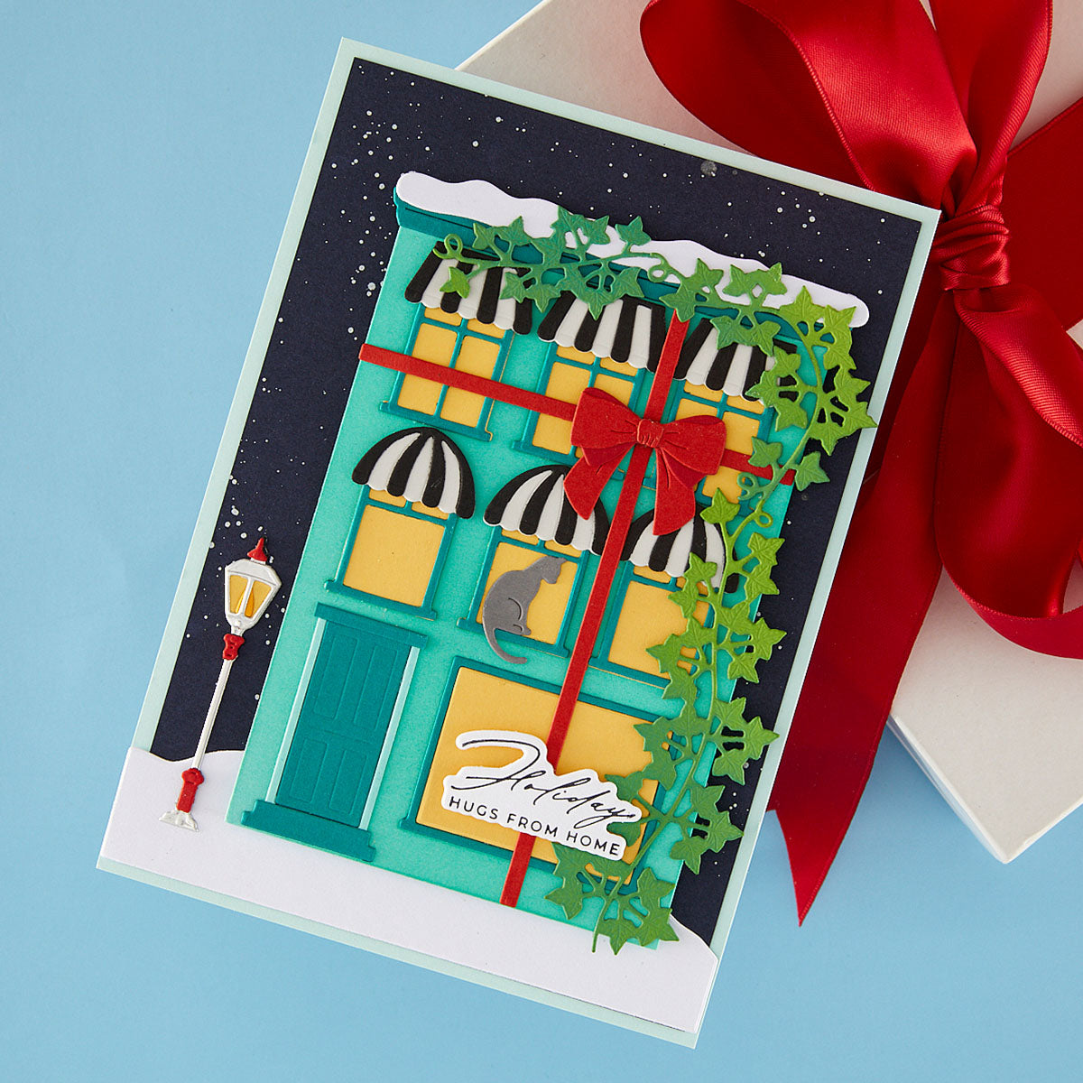 Holiday Hugs Sentiments Press & Foil Plate + Die Set | Yana Smakula