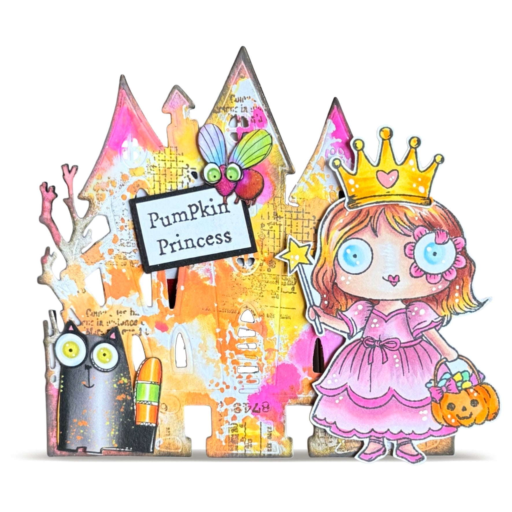Pumpkin Princess A7 Stamp Set No. 1423