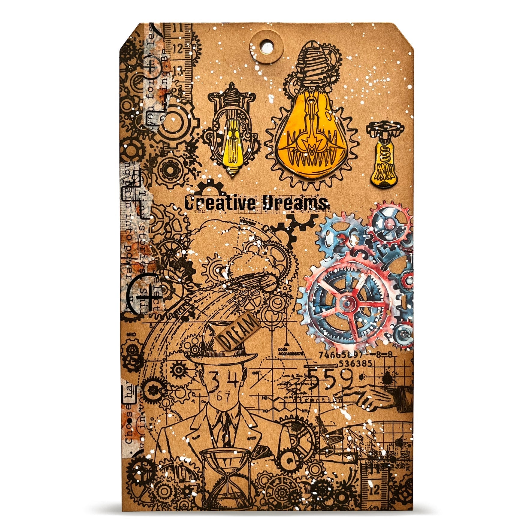 Faceless Time A6 Clear Stamp Set No. 1456