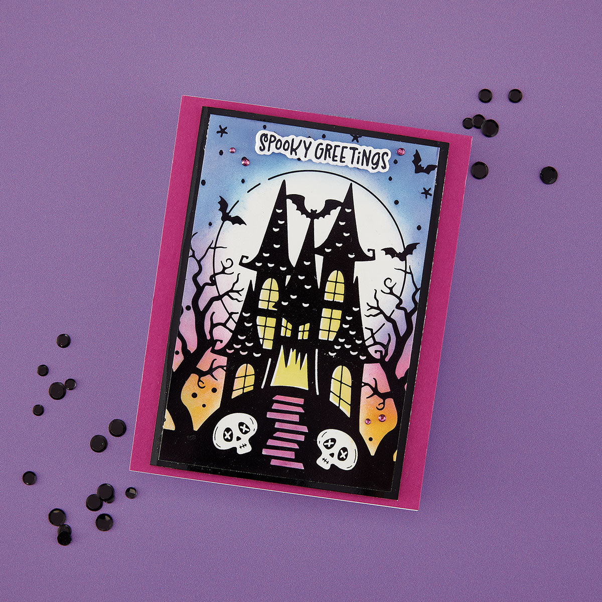 Haunted Hollow Press Plate + Die Set + Stencil Bundle | Betterpress Society August 2026