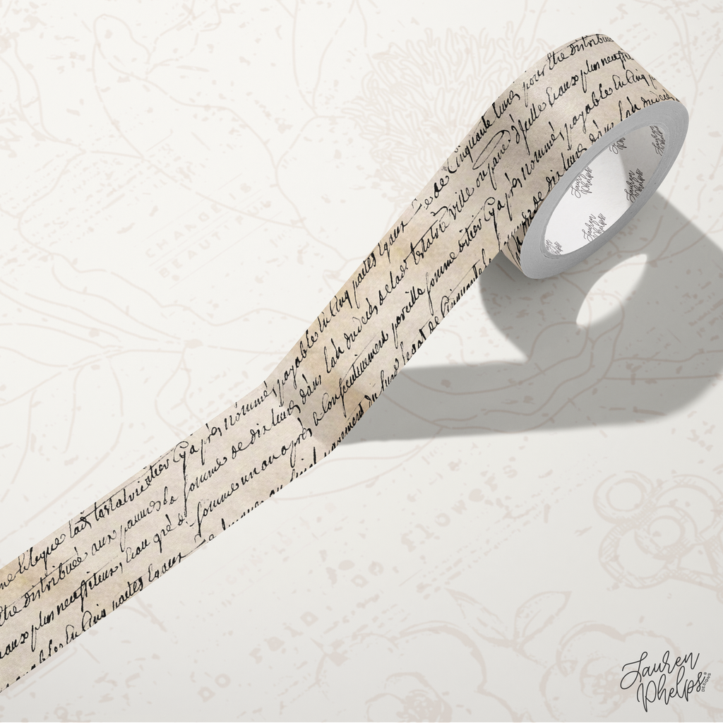 French Parchment 15mm Washi