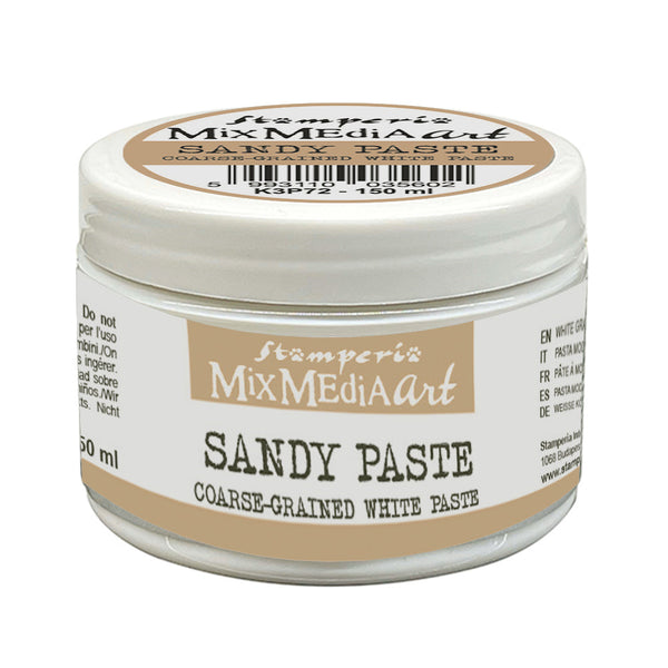 Coarse-Grained White Sandy Texture Paste
