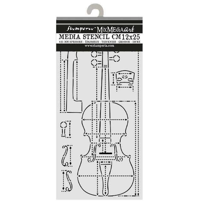 Symphony Violin Sections Stencil