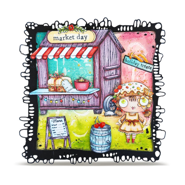 Let Joy In A7 Stamp Set No. 1389