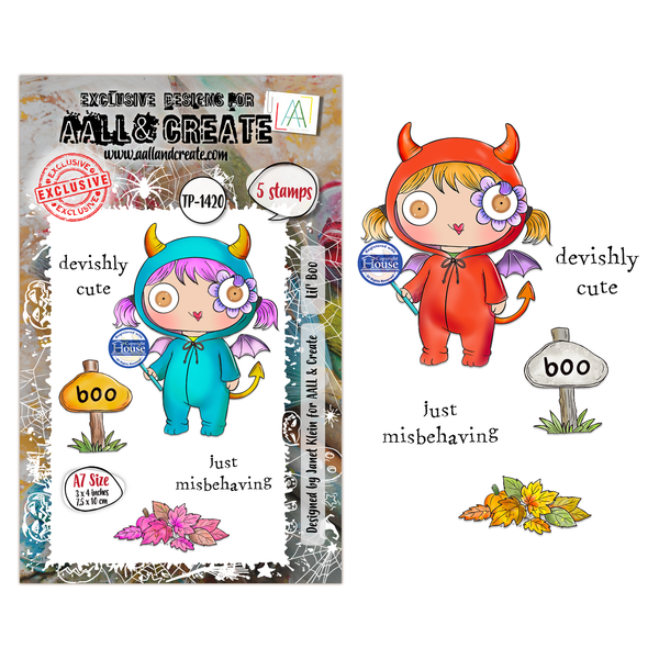 Costume Chronicles Halloween Stamp Bundle | Janet Klein