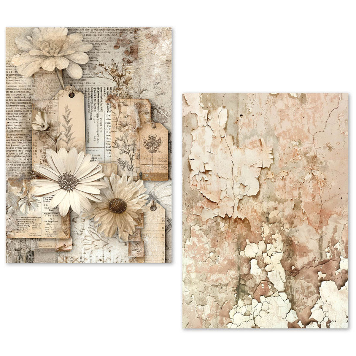 Wild Blossom 24pc A5 Tissue Paper Set