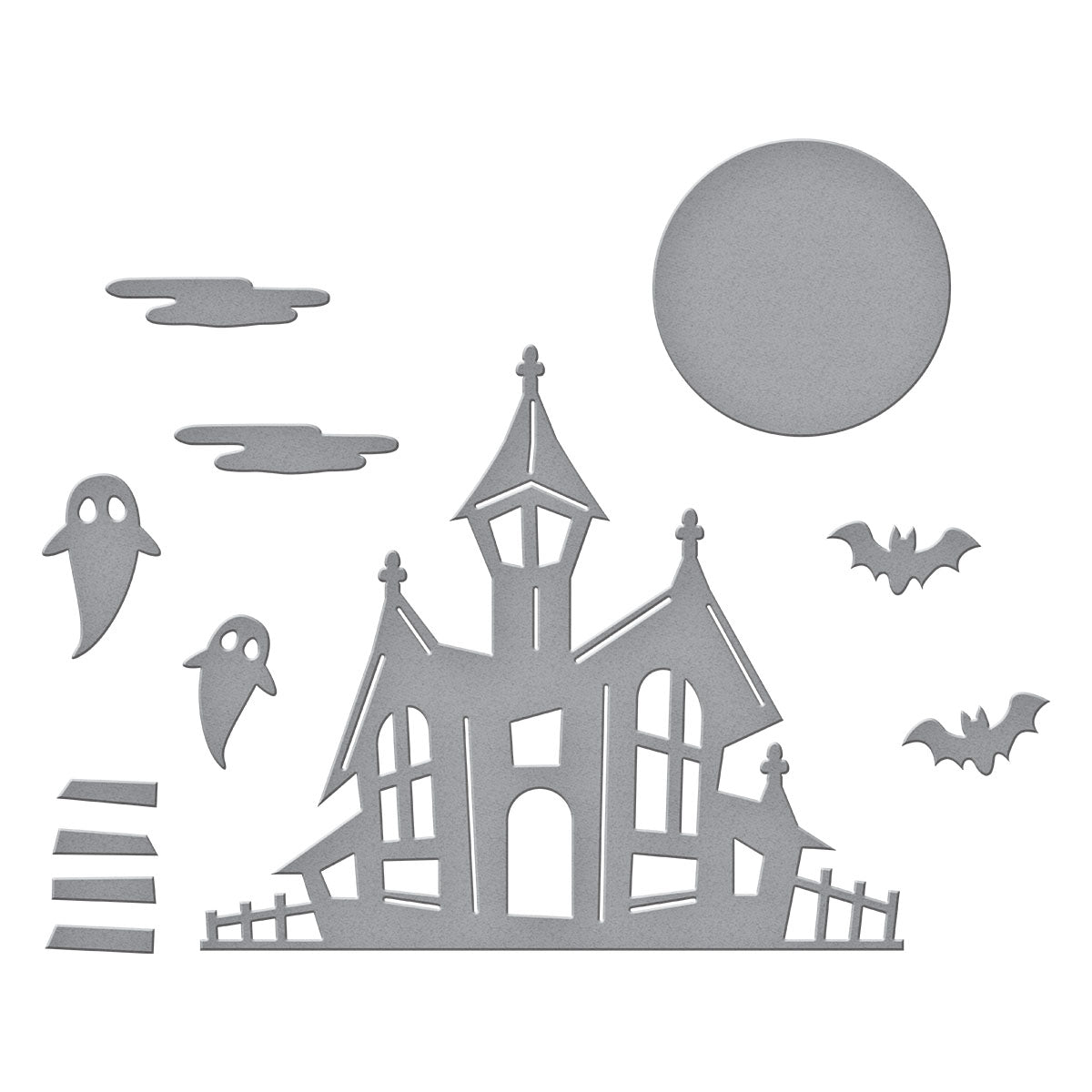 Haunted House Etched Dies | Boo Dance Party Collection