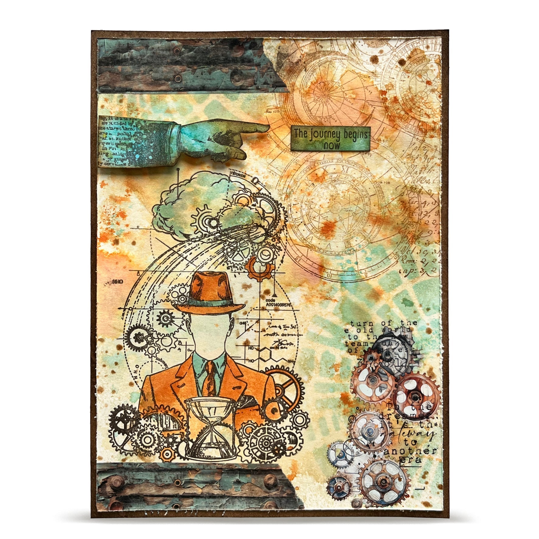 Faceless Time A6 Clear Stamp Set No. 1456
