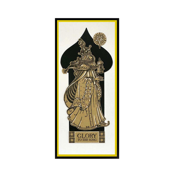 Aurelius Christmas King Clear Stamp Set