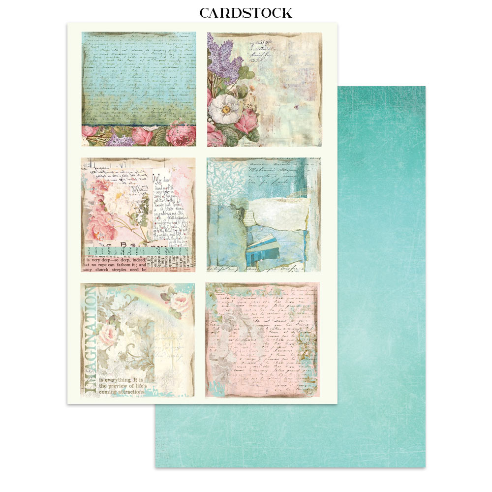 Wonderland Junk Journal Book | Backgrounds, Stickers, and Cut-outs