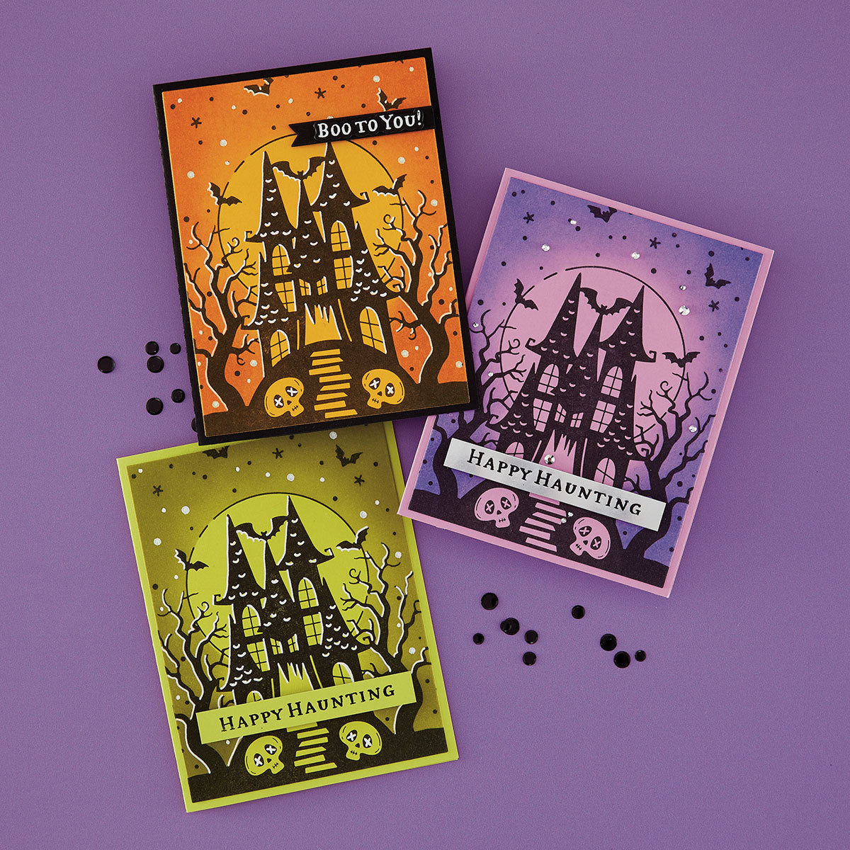 Haunted Hollow Press Plate + Die Set + Stencil Bundle | Betterpress Society August 2026