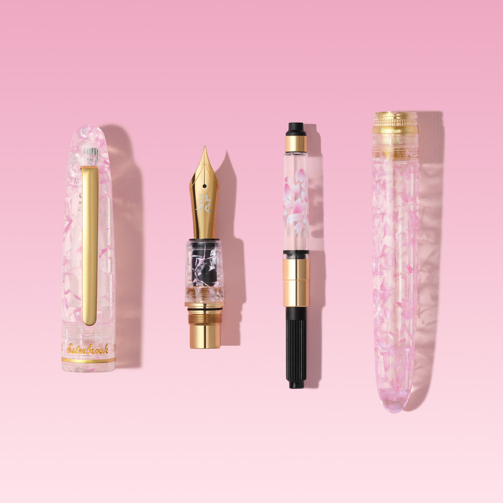 Kachofugetsu Flower Fountain Pen | Bungubox x Esterbrook