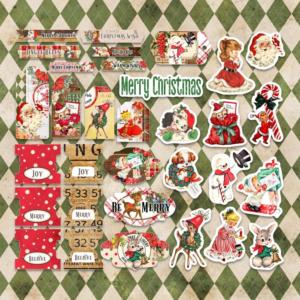 Christmas Wishes Ephemera