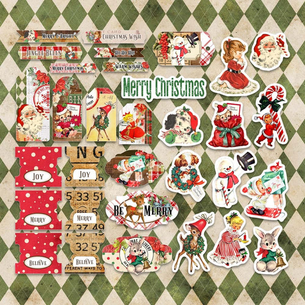 Christmas Wishes Ephemera