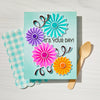 Party Fans Stamp & Cut