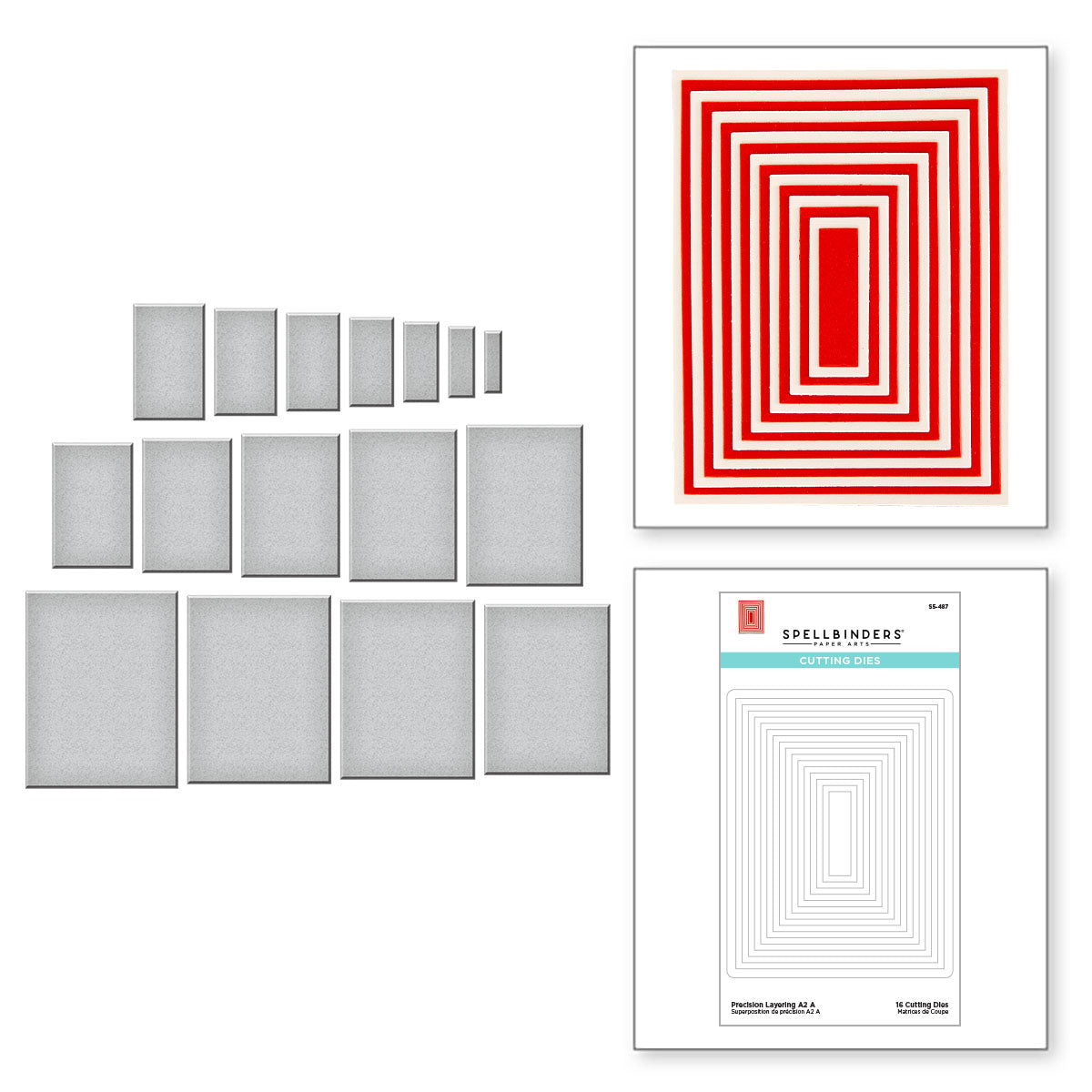 Precision Layering A2 Nesting Die Set A