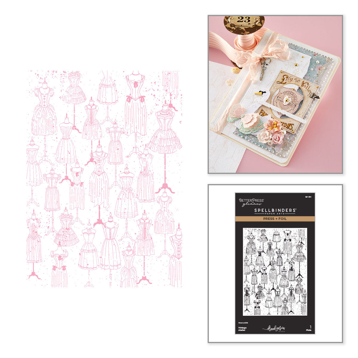 Vintage Atelier Press + Foil Plate | Frank Garcia