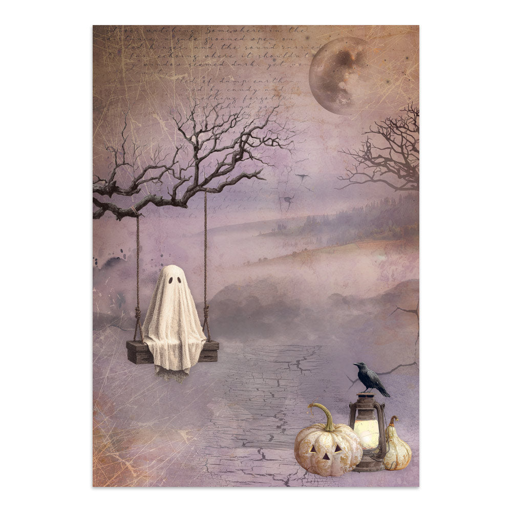 Halloween Junk Journal Book | Backgrounds, Stickers, and Cut-outs