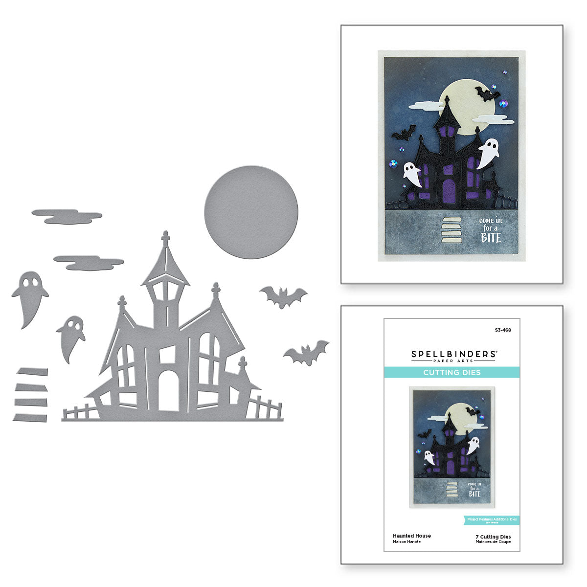Haunted House Etched Dies | Boo Dance Party Collection