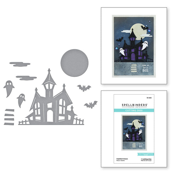 Haunted House Etched Dies | Boo Dance Party Collection