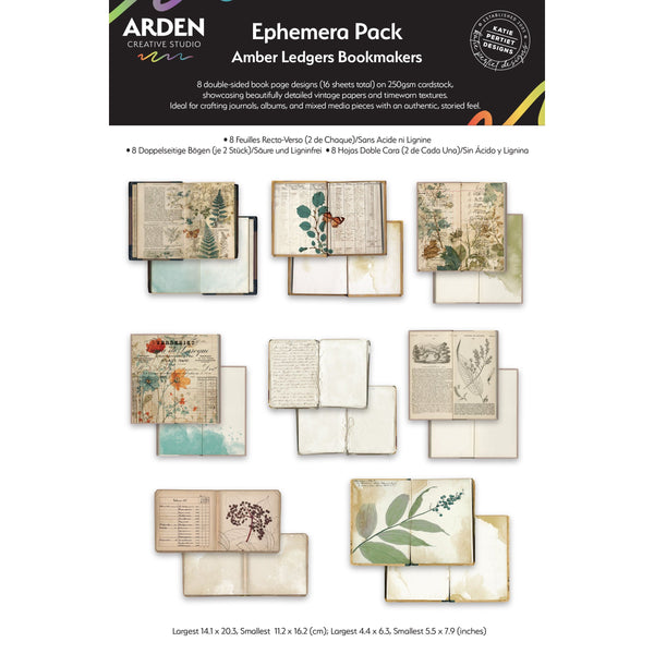 Amber Ledgers Bookmakers Ephemera Pack