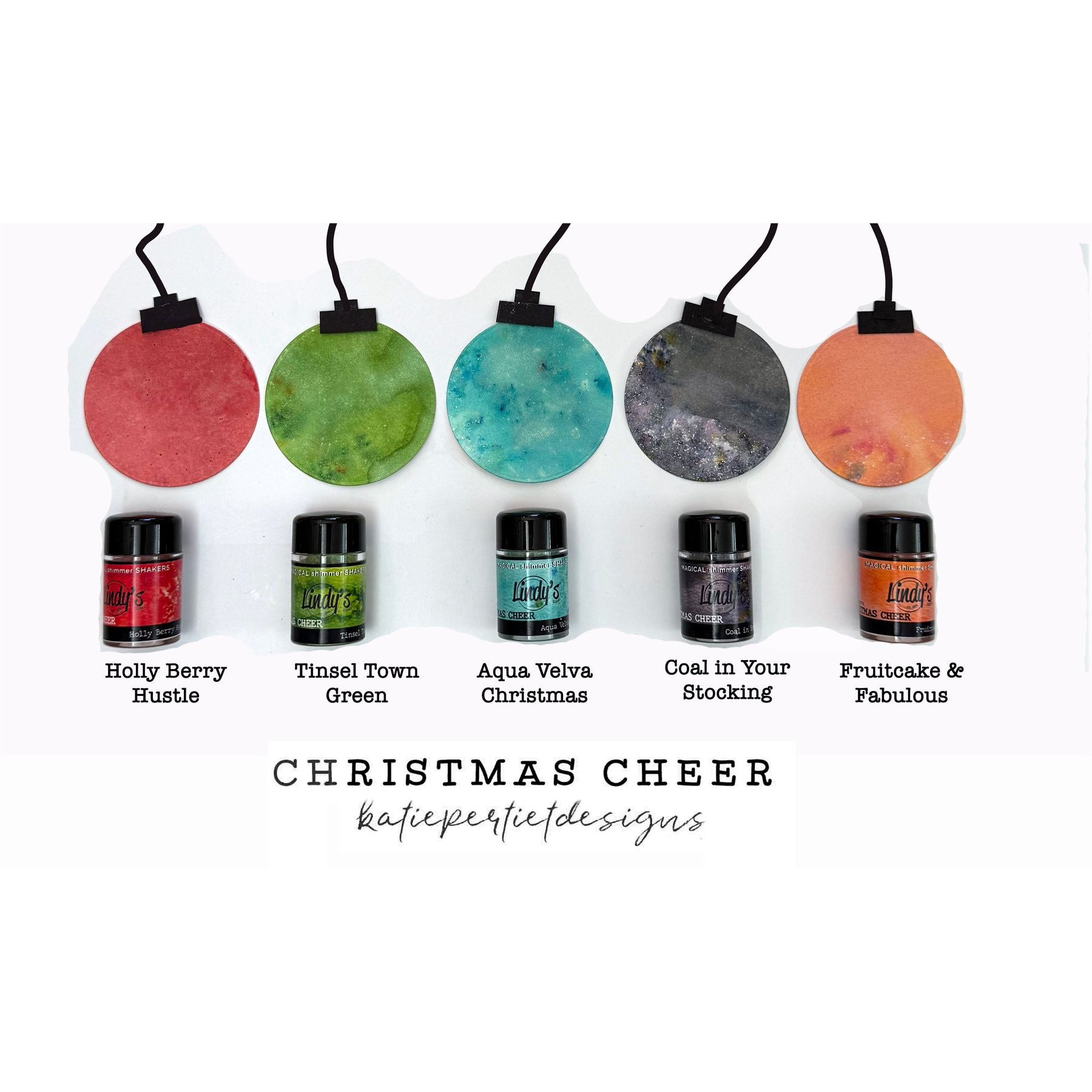 Christmas Cheer Shimmer Magical Shakers | Katie Pertiet