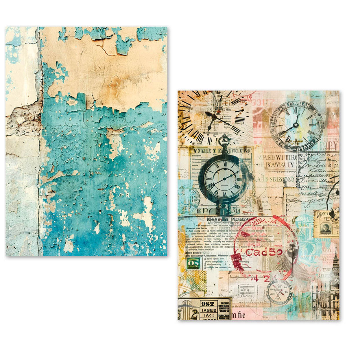 Fragments of Time 24pc A5 Tissue Paper Set