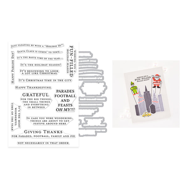 The Holiday Season Stamp + Die Set | Oh What Fun Add-On