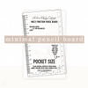 Clear Multi-function Journaling Pencil Board