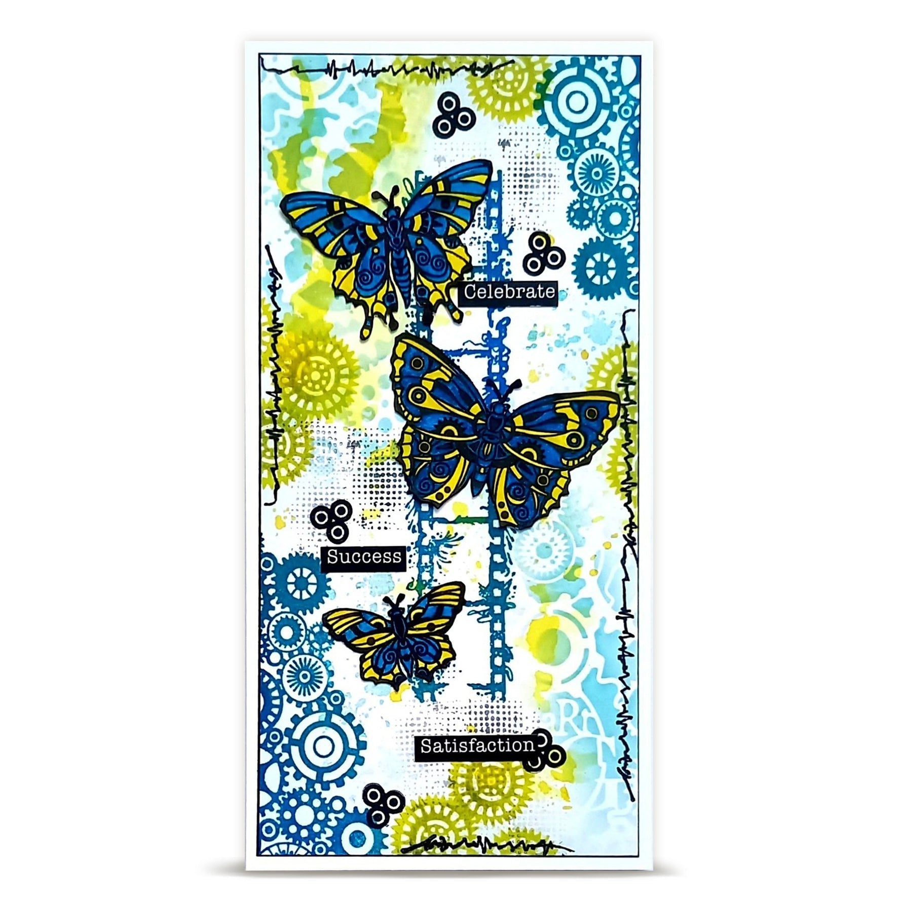 Steamheart 6x6 Stencil No. 270