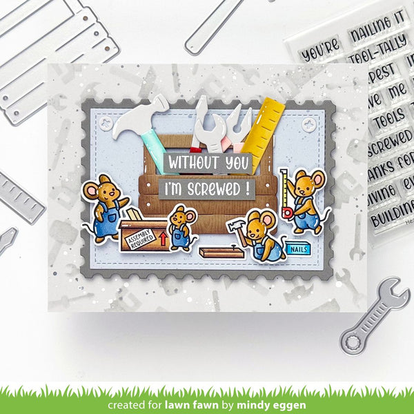 Mice Tools Stamp + Die Bundle