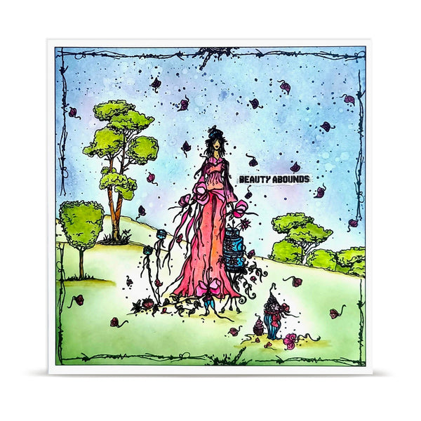 Happy Town People A5 Stamp Set No. 1474