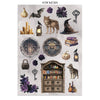 Halloween Junk Journal Book | Backgrounds, Stickers, and Cut-outs
