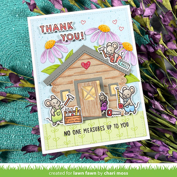Mice Tools Add-on Stamp + Stencil + Die Bundle